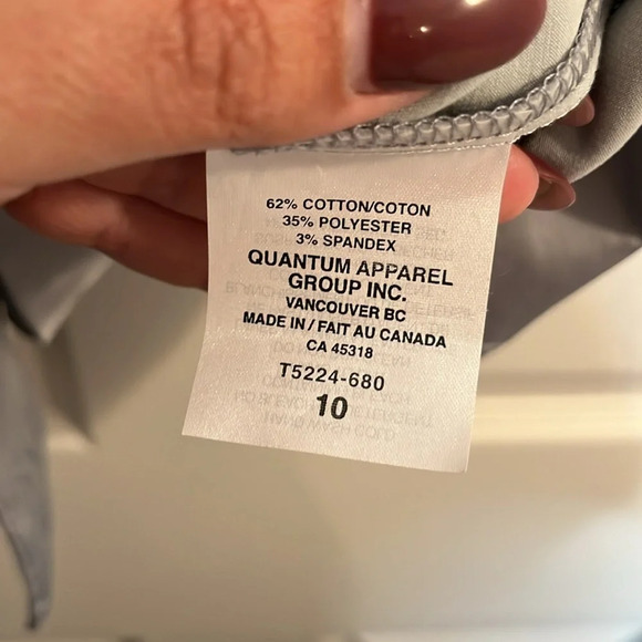 Taylor Brooke Canada blazer Women 10 silver ruffle 3/4 sleeve special occasion - Picture 6 of 10